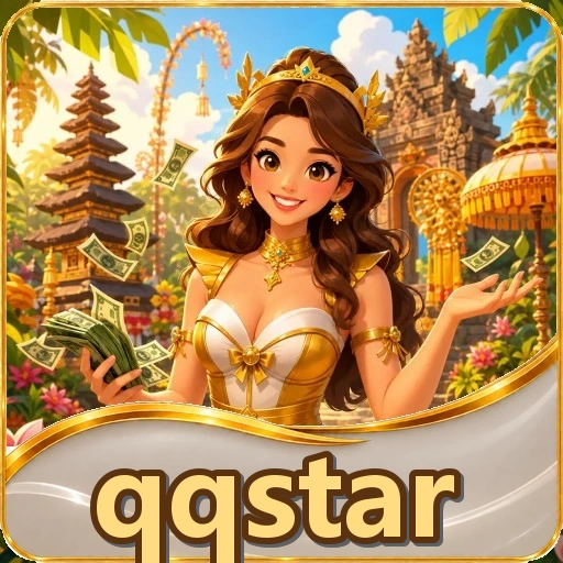 Ikon qqstar untuk langkah pasang APK